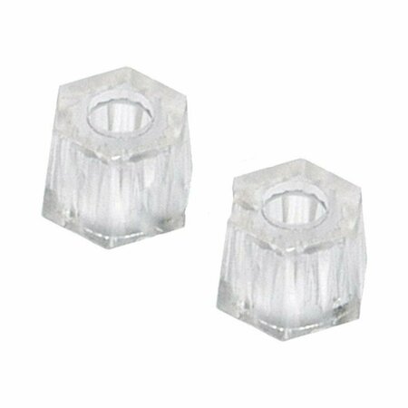 AMERICAN IMAGINATIONS Clear Plumbing Hexagonal Adapter in Plastic with Modern style AI-38156